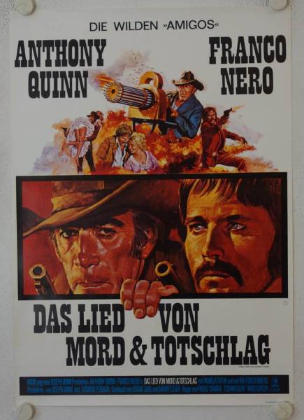 Das Lied von Mord und Totschlag originales deutsches Filmplakat